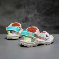 Nuevas sandalias para niños 30-38, zapatillas de playa de verano para el regreso a la escuela, zapatos bonitos de arcoíris para niños y niñas, precio bajo - details 4