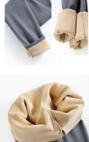 Conjunto de ropa interior de invierno Tops de terciopelo cálidos + pantalones largos - details 9