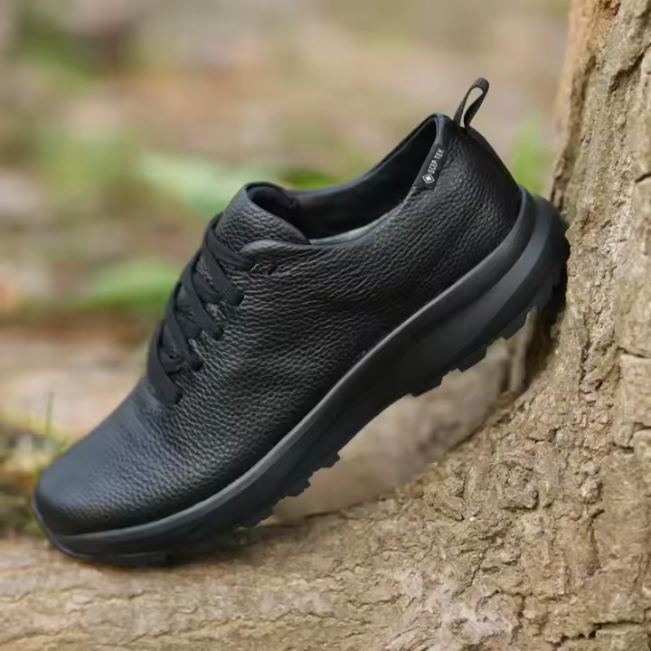 Zapatillas de Cuero de Primera Calidad para Hombres Transpirables, Cómodas, Impermeables, Antideslizantes, Resistentes al Desgaste, Garantía de Calidad por Un Año - 1