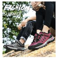 Nuevo Modelo 2025Zapatos Ligeros De Senderismo Para Hombre Y Mujer, Zapatillas De Trekking Cómodas Para Exteriores, Calzado Atlético De Escalada, Talla Grande 48 - details 7