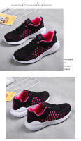 Deportes corriendo 2022 nuevos zapatos negros de malla para mujer, estilo primaveral, zapatos informales de fondo plano, ligeros y de suela blanda - details 18