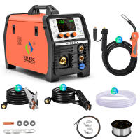 Soldadora MIG HITBOX 200A 4 en 1 LCD Antiadherente MMA/Gas MIG sin Gas/LIFT TIG Compatible con Pistola de Carrete Máquina de Soldar Portátil para el Hogar 220V - details 7
