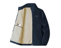 Chaquetas cálidas de forro polar para hombre, abrigos cortavientos forrados de felpa deportiva, ropa de moda, Otoño e Invierno - details 1