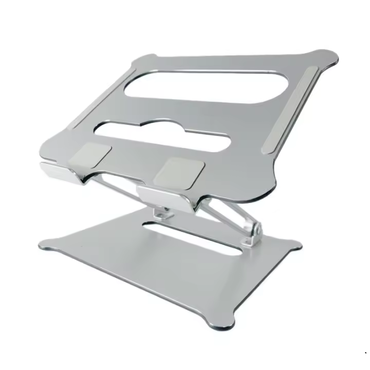 Soporte para ordenador portátil, altura ajustable, Plegable, portátil, aleación de aluminio, disipación del calor - 1