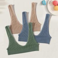 Sujetador deportivo sin costuras para mujer, ropa interior Sexy sin aros, Bralette de inmersión, lencería cómoda, pechos pequeños - details 4
