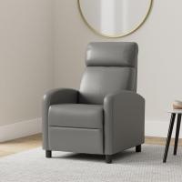 Sillón de Masaje Silla Relax Butaca Sofá Ajustable de Relajación con Función Reclinable para Sala de Estar y Dormitotio Gris - details 10