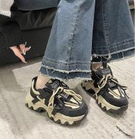 2025 primavera y otoño nueva moda fondo grueso frito calle esponja pastel zapatos mujeres moda versátil zapatos - details 1