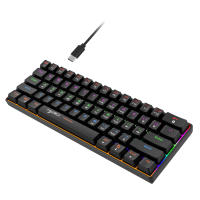 Teclado Mecánico RGB con Retroiluminación 68 Teclas, Intercambiable, Azul, Para PC, Laptop, Oficina - details 17