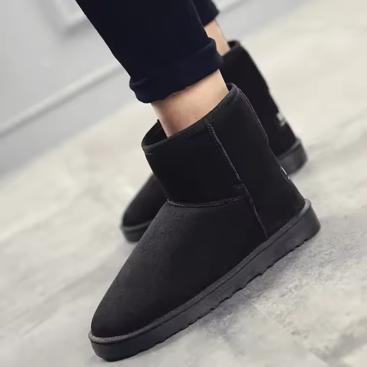 Zapatos para hombre, botines para mujer, botas de nieve de invierno, zapatillas de deporte para hombre, zapatos de algodón informales a la moda, zapatos de lujo de talla grande 35-47 para parejas - 1