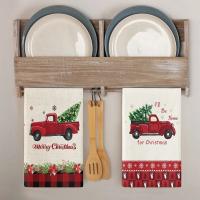 Paño de Cocina Navideño Secado Rápido Diseño de Copo de Nieve Lindo Paño de Mano Decorativo para Limpieza de Cocina - details 6
