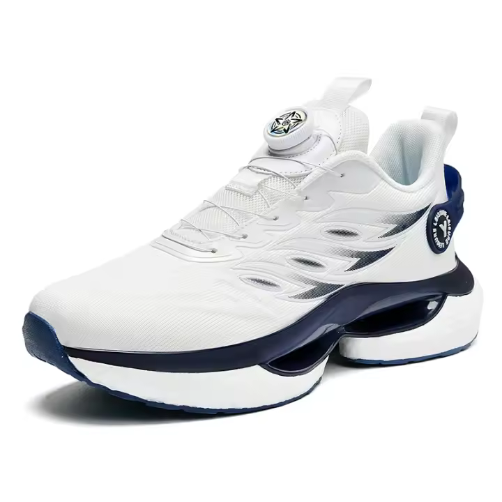 2024 zapatos casuales para hombres a prueba de golpes cómodos al aire libre correr Fitness entrenamiento ejercicio zapatillas Size38-45 - 1