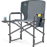 Silla de Camping Resistente de 180 kg Silla Plegable Aluminio Silla de Camping para Adultos con Mesa Auxiliar Portátil para Festivales al Aire Libre - details 0