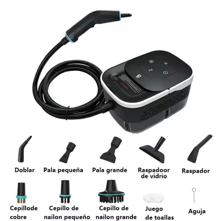 Hidrolavadora con esterilización a alta temperatura Portátil, 2500 W, para hogar, coche, cocina, aire acondicionado Certificado CE - 1