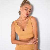 Sujetador deportivo sin costuras para mujer, yoga, correr - details 23