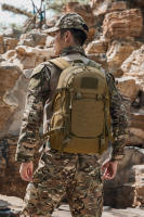 Mochila táctica de escalada, almacenamiento Molle grande, Camping, senderismo, viaje, bolsa deportiva, equipaje al aire libre, pesca, montañismo - details 0