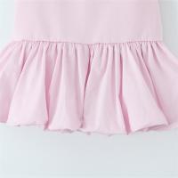PB & ZA 2025 dulce temperamento suave viento espalda descubierta tubo top vestido Falda corta novedad de verano ropa de mujer - details 4