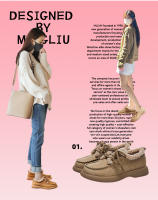 Nuevos zapatos casuales de terciopelo de algodón versátiles botas de nieve de suela gruesa. - details 1