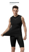 Top De Compresión Para Hombre Camiseta Sin Mangas Para Gimnasio Rápido Secado Deporte Fitness Vestido De Musculación Entrenamiento Top De Músculo - details 5