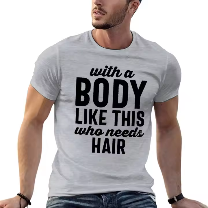 Camiseta Casual para Hombres Cuello Redondo, Manga Corta, Algodón Puro 170G, Adecuada para Primavera y Verano - 1