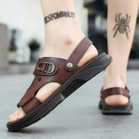 Nuevas sandalias 2025 de los hombres de verano de los hombres de la plataforma exterior desgaste playa antideslizante sandalias de doble propósito papá zapatillas resistentes al desgaste - details 14