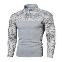 Camisa de combate táctico para hombre, uniforme militar, Sudadera con capucha de camuflaje, ropa del ejército, sudadera de manga larga para correr - details 7