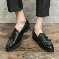 2024 Otoño Verano Transpirable Negocios Formal Casual Zapatos de boda para hombres británicos con interior de cuero - details 11