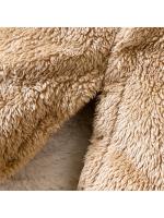 Hibobi Monopinto De Algodón Para Niños En Invierno Con Capucha Forma Oso Manga Larga Suéter Acolchado Para Bebés Menores De Un Año - details 13