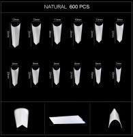 Puntas de Uñas Falsas KADS 600pcs/Caja Cubierta Completa Extensión Herramienta de Manicura Decoración de Arte Suministros de Uñas DIY para el Hogar - details 4