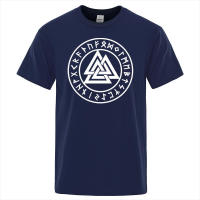 Camisa de manga corta Odin Vikings para hombre, camiseta informal de Hip Hop, ropa de calle Haruku, verano 2022 - details 15