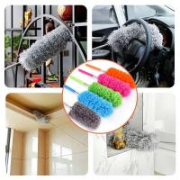 Plumero de plumas largo telescópico, cepillo estático mágico, 80cm, extensible, portátil, Mini, duradero, lavable - details 1