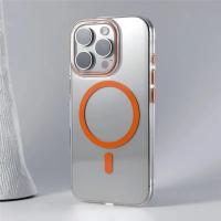 Para Magsafe funda de teléfono transparente para iPhone 16 15 14 13 Pro Max Plus 16e transparente magnético inalámbrico antiarañazos cubierta de PC - details 9