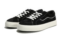 Zapatos casuales de cuero de moda en contraste de piel retro baja para hombre - details 4