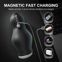 Masturbador masculino de bolsillo automático, potente masajeador de succión al vacío, mamada vibratoria, succión, Juguetes sexuales hine para hombres - details 9