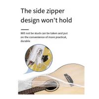 Funda protectora para guitarra eléctrica, transparente, translúcida, a prueba de polvo, impermeable, bolsa de almacenamiento protectora - details 1