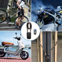 Alarma de Vibración para Motocicleta Anchtek con Control Remoto Inalámbrico 110dB Cable de Bloqueo Impermeable para Scooter y Bicicleta - details 3