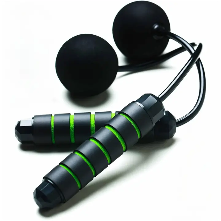 Entersports Cuerda de Saltar Sin Cable Longitud Ajustable Ideal para Beachbody Emula Peso - 1