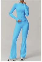 Conjunto de Yoga para Mujeres Ouwu Ropa de Entrenamiento de Manga Larga - details 30
