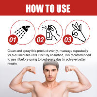 Spray externo para el cuidado del masaje con aceites esenciales para el cuerpo de los hombres - details 3