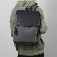 Mochila Hombre PU Cuero Impermeable Alta Calidad - details 15