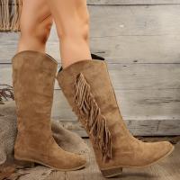 Otoño Invierno mujer moda Martin botas tacones bajos botas zapatos - details 5