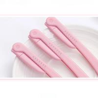 Navaja de Afeitado para Mujer Herramienta de Cuidado Facial Removedor de Vello Cepillo para Cejas Trimmer Seguro (3 piezas) - details 5