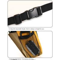 Bolsa de hombro de entrenamiento para mascotas de gran capacidad con correa, bolsillo portátil para aperitivos para perros, bolsa de almacenamiento para alimentación, bolsa para excrementos de mascotas, viaje - details 5