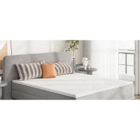 Topper de 180 x 200 cm, en Viscoelástica (Espuma de Gel con Memoria), 5 cm de Alto, con Funda Extraíble y Lavable, Blanco - details 0