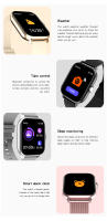 Reloj mujer inteligente Fitness deporte Bluetooth llamada sano ritmo cardíaco hombre reloj - details 7