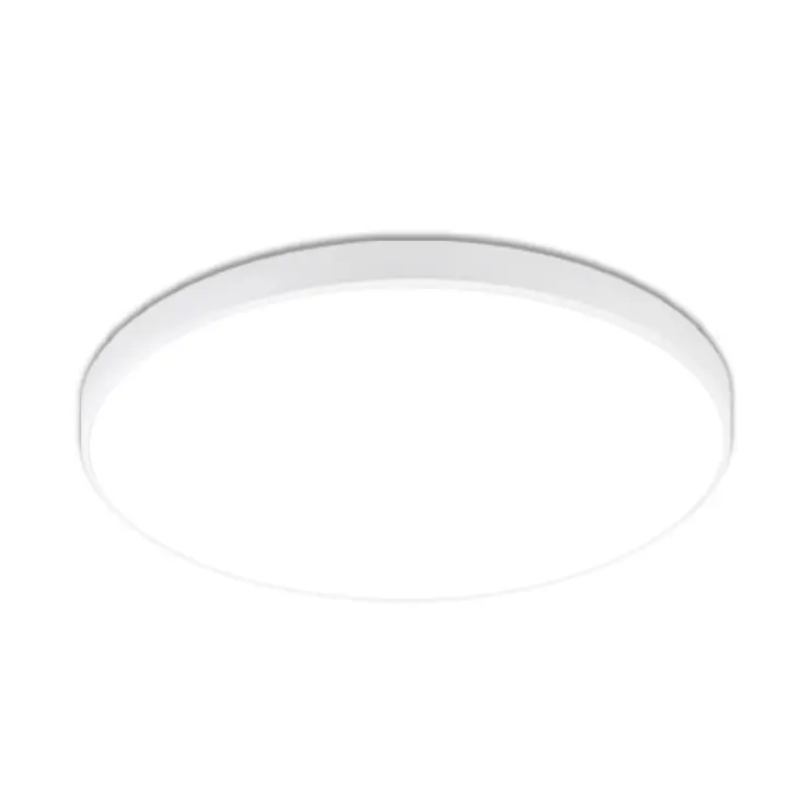 CBJKTX Plafón LED Blanco Cálido - Lámpara de Baño 12W IP44 Impermeable 21cm Redondo Moderno - 1
