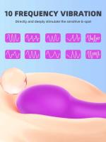 Consolador vibrador portátil para mujer, succión del clítoris/vagina, juguete estimulante, Control remoto, mariposa, bragas, - details 3