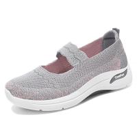 Zapatos deportivos sin cordones para mujer, zapatillas planas cómodas informales, Verano - details 0