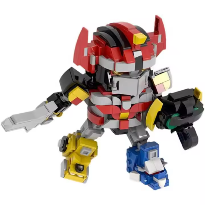 Juego de bloques de construcción de personajes de juego, kit de construcción de modelos 3D, modelo de robot de figura de acción, juego de ladrillos de monstruo creativo, decoraciones de escritorio de colección para adultos (483 piezas) - 1