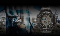 SHUNWAY Reloj electrónico de moda para parejas deportivas a prueba de agua, reloj digital multifuncional para exteriores - details 1