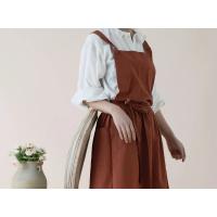 Delantal de algodón para floristería, accesorio impermeable para cocina, limpieza de horneado, restaurante, diseño elegante con bolsillos - details 26